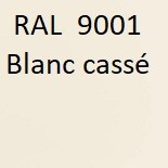 BLANC CASSÉ - RAL 9001